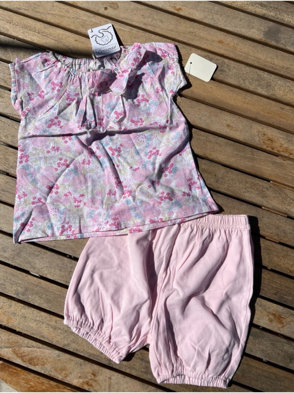 coccode italy baby girl set 12 mns nwt